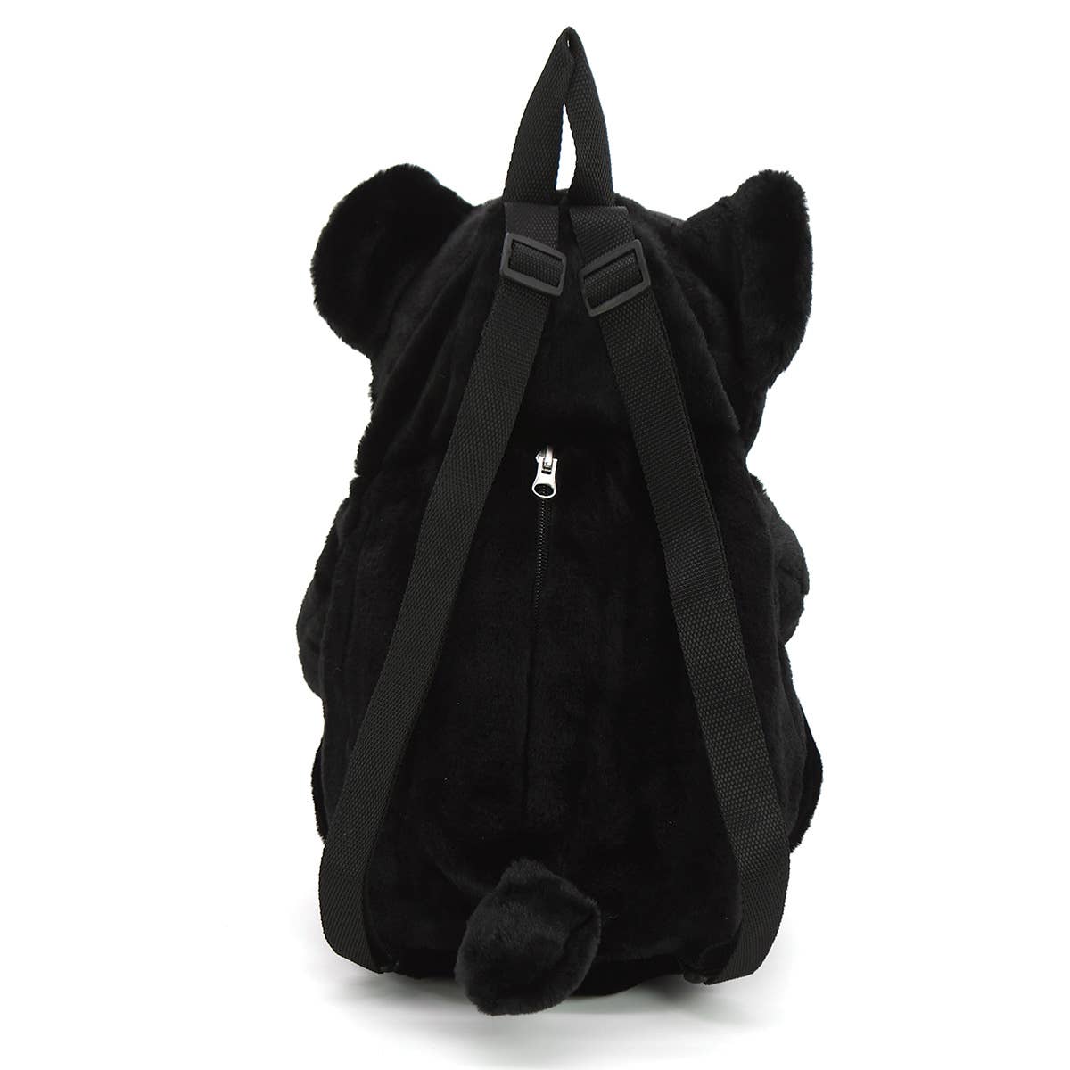 Black Bear Plush Backpack