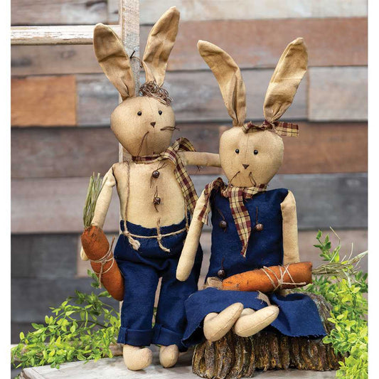 Boy and Girl Bunny Doll,